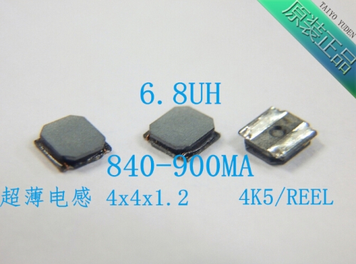 Import too attracted TAIYO NR4012T6R8M, 4X4X1.2, 6.8UH, 900mA ultra-thin Power Inductors