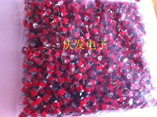 Imported Japan ALPS red trimming capacitor, adjustable capacitor 4*4.5 20pF, original stock changeable