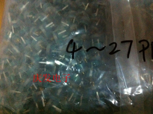 CYM1 film trimmer capacitor, variable capacitor 4~27pf, tunable capacitor film dielectric capacitor