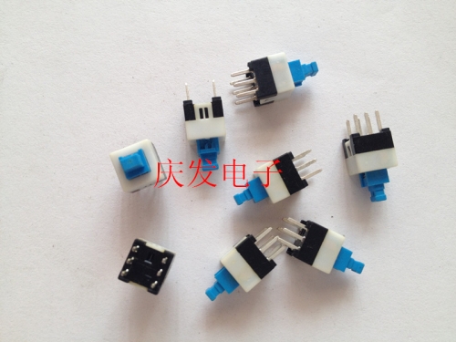 South Korea imported large Jane DJ switch tower switch self-locking switch 7*7mm with 6 feet