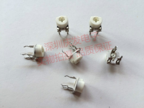 Imported Japanese HDK ceramic adjustable resistor potentiometer 065 horizontal 100K (104) fine tuning resistor