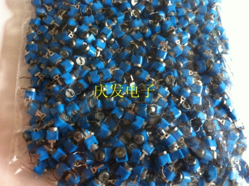 Imported Japan ALPS blue trimming capacitor, adjustable capacitor 4*4.5 6pF spot, original variable