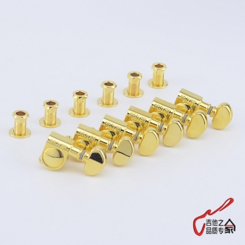 The origin of genuine imported Grover electric guitar string button button single string axis g gold GD
