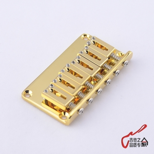 - GOTOH electric guitar string string board fixed bridge pull Qin code GTC101 golden brass