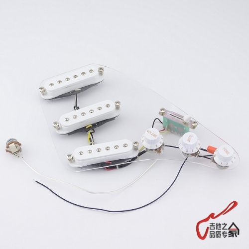 South Korea produced three single electric guitar pickup circuit assembly package upgrade - Squier