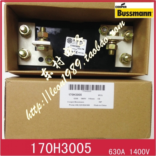 United States Eaton BUSSMANN fuse holder 170H3005 fuse block 630A 1400V 110mm