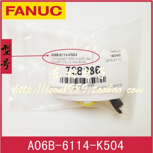 2 year warranty processing center A06B-6114-K504 6V FANUC FANUC battery lithium battery spot