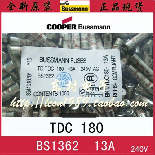 BS1362 fuse, TDC 180, 13A, 6x25mm, British plug, fuse, 6*25mm
