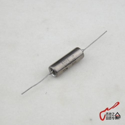 The former Soviet Union K40Y-9 104J 0.1UF oil immersed capacitor for active electric guitar pickups
