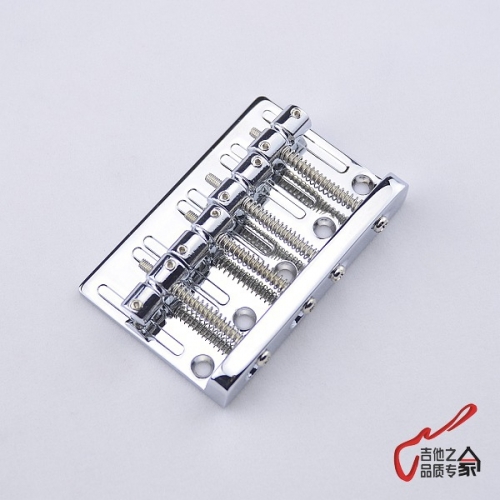 South Korea produced four string electric bass, electric bass thickened fixed string board pull string Silver Bridge