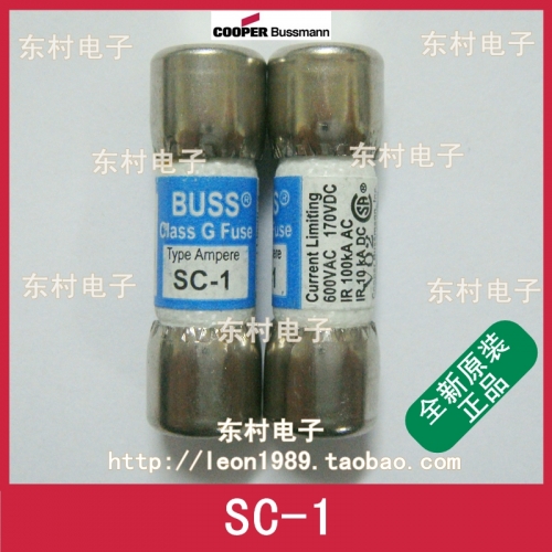 American BUSS fuses, Class g Fuse fuses, SC-1 SC-30 SC-12, 480V 600V