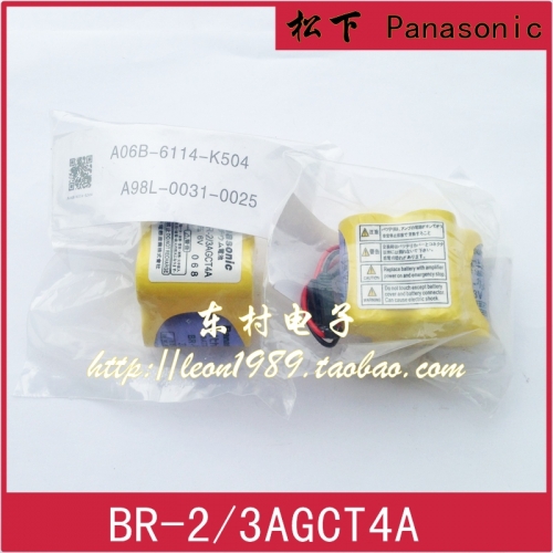 The new lithium battery BR-2/3AGCT4A 6V FANUC FANUC backup memory battery