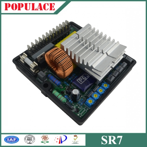 SR7-2G AVR generator, automatic voltage regulator, AVR SR7, Audi generator set, pressure regulating plate