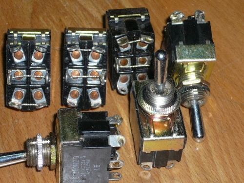 Imported genuine power switch, 6 ring foot 15A250V ~!