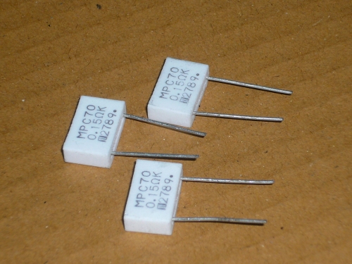 Sense free resistor 0.15R 2W foot distance 10m - Fukushima