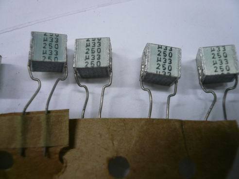 EPCOS, 0.33UF, /250V layer cake capacitor in stock