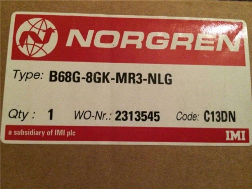 NORGREN/ over B68G-8GK-MR3-NLG filter / regulator filter