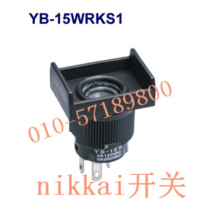Japan imported IP67 waterproof button switch, YB-15RKS1/NKK switch, import button switch