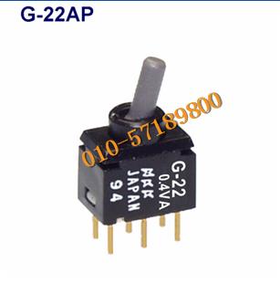 G22AP import NKK Japan G-22APNKK switches open small current miniature toggle switch