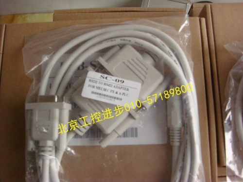 MIT-SUBISHI PLC programming cable SC09, MIT-SUBISHI PLC, MIT-SUBISHI FX1N series programming cable, SC-09