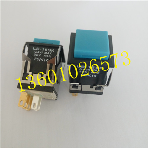 Daily open NKK switch, NKK button switch, LB15SKG01-G import light button switch, inlet switch
