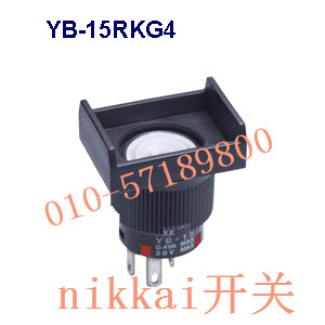 Daily open NKK switch, YB-15RKG4 open hole 16MM waterproof / light emitting / self reset / push button switch