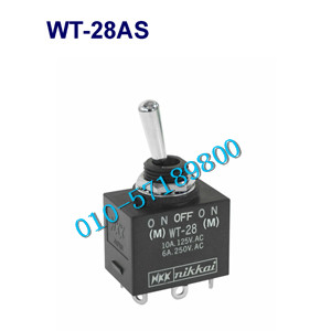NKK double reset switch, WT-28AS NKK switch, WT-28 inlet waterproof switch, IP67 class NKK
