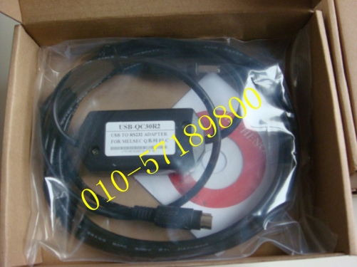 MIT-SUBISHI PLC programming cable, USB-QC30R2 MIT-SUBISHI PLC, Q series programming cable, USBQC30R2 spot