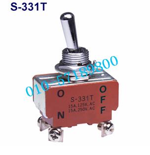 NKK switch, S331T screw terminal, welding switch, day switch, NKK switch, S-331T switch