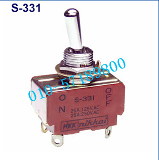 NKK S331 switches imported from Japan S-331 NKK ON-FF toggle switch toggle switch spot