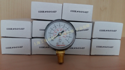 NORGREN pressure gauge pressure gauge installed at the bottom of the British 18-013-027 original authentic
