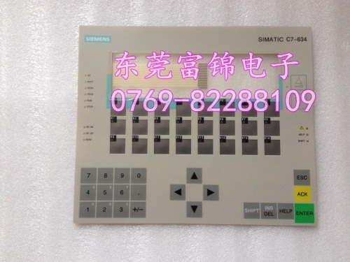 SIE-MENS 6ES7634-1DF00-0AE3 C7-634 button film panel
