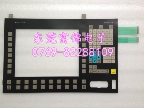 A large number of OP012 6FC5203-0AF02-0AAL SIEMENS button membrane operating panel