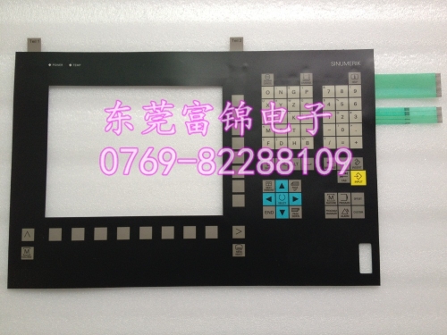 SIEMENS SINUMERIK OP010C 6FC5203-0AF01-0AA0 button panel, and LCD screen