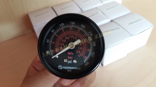 NORGREN pressure gauge pressure gauge British 18-013-210 genuine new installation center back