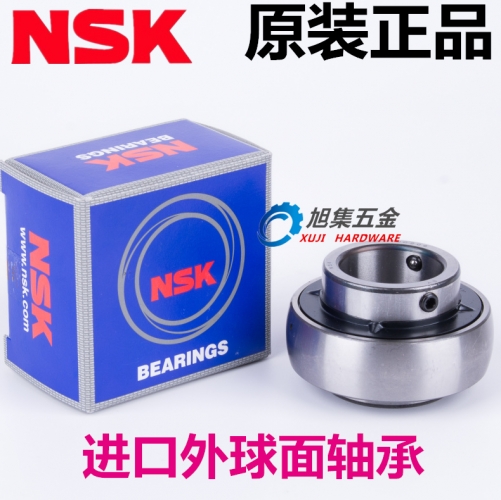 Japan imported NSK spherical bearings, UC315D1 size 75*160*82, external arc spherical ball bearings