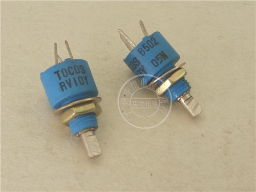 TOCOS RV10Y B502 B102 B202 B103 B104 B201 B203 potentiometer handle 12MMF blue pin