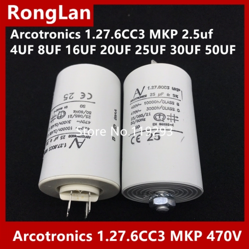 [Original authentic] Arcotronics 1.27.6CC3 MKP 2.5uf 4UF 8UF 16UF 20UF 25UF 30UF 50UF 5% of the motor start capacitors