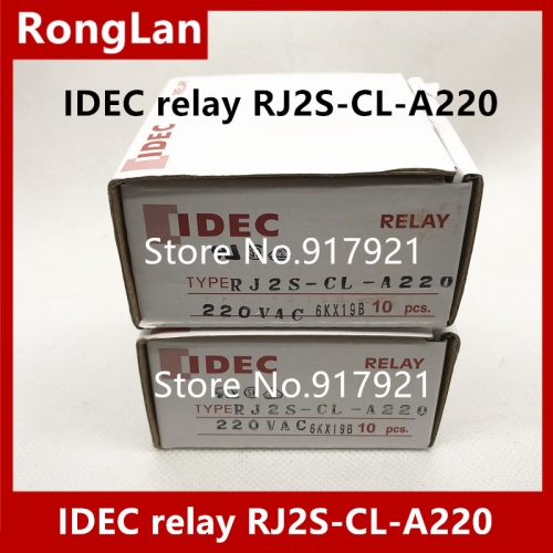 RJ2S-CL-A220 RJ2S-CL-A110 RJ2S-CL-D12 RJ2S-CL-D24 idec Izumi relay DC12V DC24V AC110 AC220V+BASE SJ2S-05B
