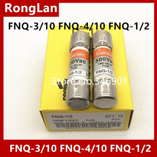 American BUSSMANN fuse tube, TRON fuse, FNQ-1/10, FNQ-1/8, FNQ-15/100 FNQ-3/16, FNQ-2/10, FNQ-1/4  FNQ-3/10, FNQ-4/10, FNQ-1/2 FNQ-6/10, FNQ-8/10
