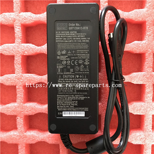 GST120A12-R7B MW Power supply: switched-mode; 12VDC; 8.5A; Out: DIN 4pin; 102W