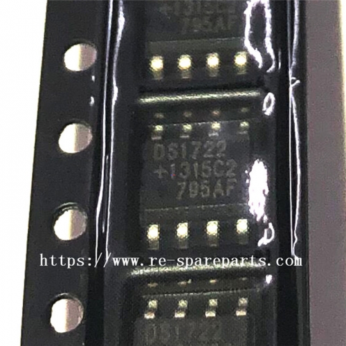 DS1722S Serial Switch/Digital Sensor 12 Bit(s) 2Cel Rectangular 8 Pin Surface Mount