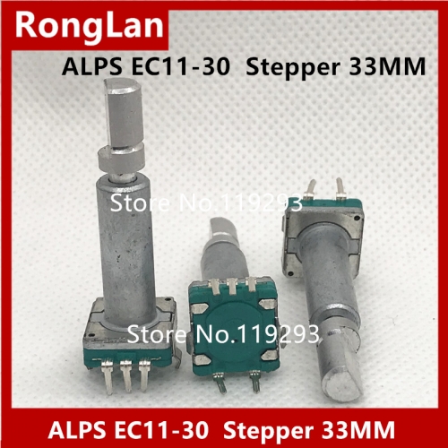 Japan ALPS encoder EC11 -belt press switch handle length 33MM Stepper 30 points