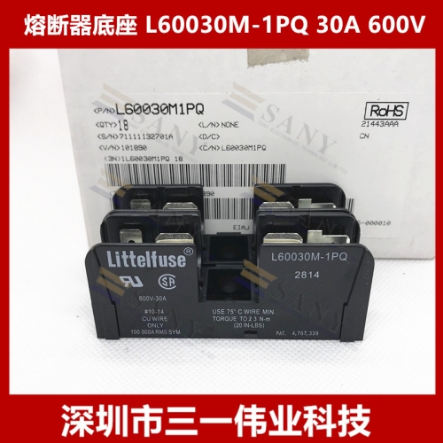 ]Littelfuse 10*38 Import Fuse Base L60030M-1PQ L60030M1PQ 30A 600V