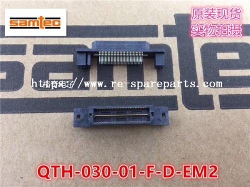 QTH-030-01-F-D-EM2      QTH-030-01-L-D-EM2   Samtec Conn Micro High Speed Terminal Strip HDR 60 POS 0.5mm Solder ST Edge Mount