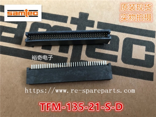 TFM-135-21-S-D Samtec Conn Shrouded Header HDR 70 POS 1.27mm Solder ST Thru-Hole Tube