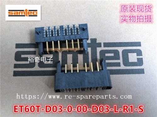 Samtec ET60T-D03-0-00-D03-L-R1-S ET60S-D03-0-00-D03-L-R1-S Power to the Board .100" EXTreme Ten60Power 60 Amp Signal/Power Combo Terminal Strip