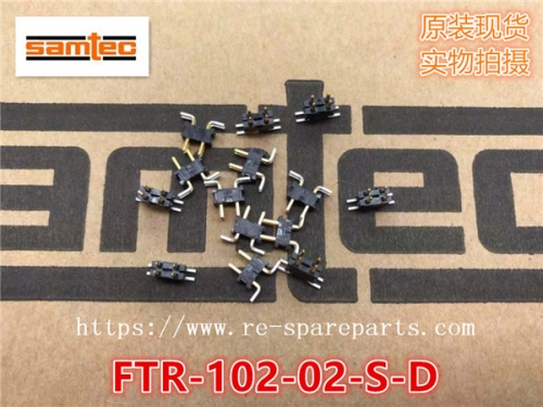 SAMTEC  FTR-102-02-S-D Conn Unshrouded Header HDR 4 POS 1.27mm Solder ST SMD