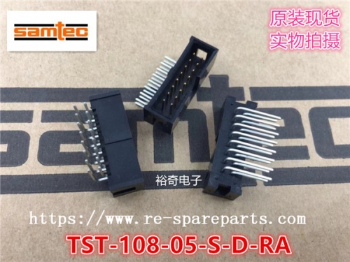 TST-108-05-S-D-RA  Samtec    Conn Shrouded Header HDR 16 POS 2.54mm Solder RA Thru-Hole