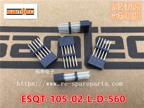 ESQT-105-02-L-D-560  Samtec Samtec 2.00 mm FleXYZ Flexible Elevated Socket Strip